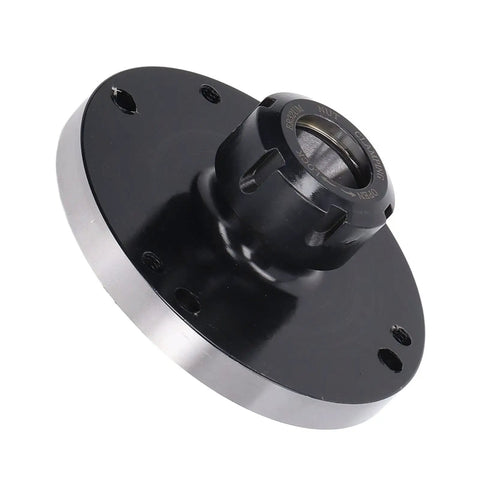 Collet Lathe Chuck ER32 D125 with 0.005 accuracy, 4.92 inch diameter, high hardness carbon steel, side view