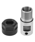 Rock Solid One Piece Motor Shaft Collet Chuck Spring For Milling Machines And Lathes Cnc Cutting Tool Holder, two-piece metal design.