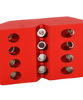 Pocket Hole Jig For Woodworking With 30, 45 And 90 Degree Holes, Aluminum Alloy Build With Steel Drill Sleeves, front view