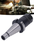 Heavy Duty Milling Chuck Collet Shank Holder For CNC Lathe Operations With Vacuum Quenched Steel Build, close up view.