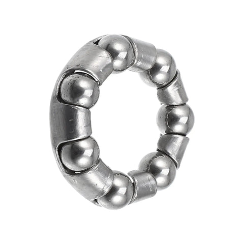 Seven Ball Bearing Cage Retainer For Bike Crank And Wheel Bearings, 20mm Outer Diameter, 13mm Inner Diameter, 4.76mm Ball Size