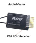 R86 6Ch Receiver With PWM And SBUS Output For FrSky D8 Compatibility Ideal For RC FPV Drones And Transmitters 4.5V-8.4V Power