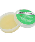 Pro Grade Soldering Paste And Cream For Electronics Repairs PCB And LED Soldering Easy To Use Welding Cream, 30g container open