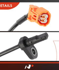Top Shelf Front Left And Right Abs Wheel Speed Sensor Pair Kit For Honda Accord 2003 To 2007 And Acura Tsx 2004 To 2008 close-up connector detail.