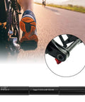 Heavy Duty 15 X 110mm Thru Axle Replacement For Mountain Bike Front Forks forged aluminum alloy, close-up image.