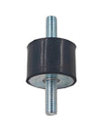 4 Pack Rubber Vibration Isolator Mounts 40x30mm With M10x25mm Studs Anti Vibration Mounts for machinery