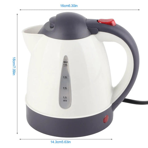 Heavy Duty 1000 Ml Car Kettle Built For Road Warriors Fast Boiling 24V Water Heater With Auto Shut Off Safety System stainless steel kettle