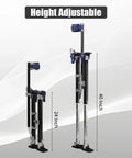 Height Adjustable Drywall Stilts You Can Rely On 24 to 40 Inch Aluminum Lifts for Painting Finishing Pruning Branches Cleaning