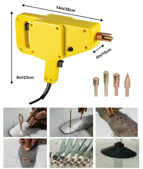 800VA Stud Welder And Dent Puller Kit With Slide Hammer For Auto Body Repair 110V Spot Welding Machine with attachments