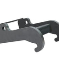 Front view of X Change Coupler Bracket Quick Attach For Bobcat E Series And Old Style Quick Attach Mini Excavator Bucket Mounting Accessory.