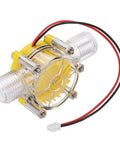 Go-To Portable Micro Hydroelectric Generator For Small Water Flow Half Inch Inlet, 10W 12V Charger Power, UV and Water Resistant Turbine
