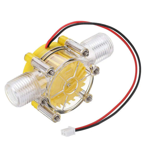 Go-To Portable Micro Hydroelectric Generator For Small Water Flow Half Inch Inlet, 10W 12V Charger Power, UV and Water Resistant Turbine