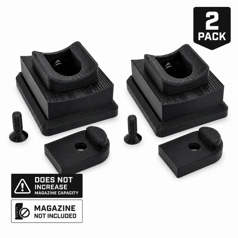 Base Plate Grip For Ruger 10 22 Rotary Magazine 10 Rd Bottom Floor Plate Upgrade For Rimfire Competition Steel Challenge 2 Pack