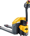 ApolloLift Key Switch Replacement For Electric Pallet Jack A-1029 A-1030 on yellow and gray electric pallet jack.