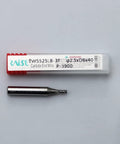 2-Piece 2.5mm Milling Cutter Set For Automatic Machines Like Condor, Triton, Alpha Pro, Beta, Miracle A78A9, SEC-E9 Pro-Grade End