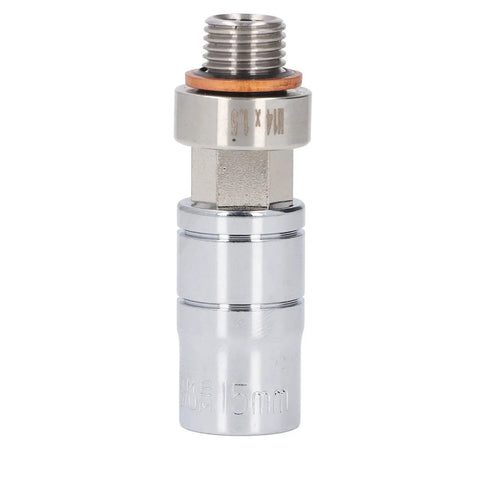 Heavy Duty Oil Pan Drain Plug Repair Kit Fix Stripped Threads Fast No Tools Stainless Steel M14x1.5 Seal Leak Proof Quick Change For Car, M14x1.5