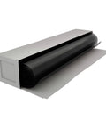 Heavy Duty Fiberglass Insect Screen Mesh Cloth Roll 36 Inch Wide 600 Foot Long Charcoal tight weave rolled up in packaging.