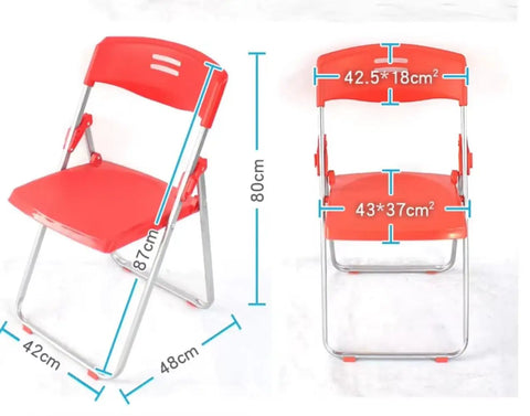 Top Shelf Automatic Hydraulic Injection Molding Machine For Folding Plastic Chairs And Home Accessories Multi Material Build No Sweat Operation Pro Grade Factory Rig With Custom Specs, red folding chair with dimensions shown.
