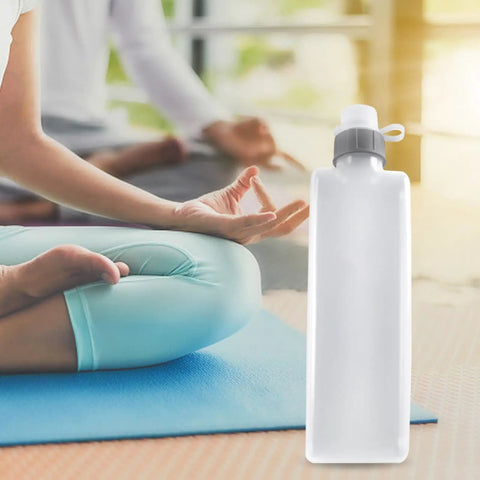 Hiking Hydration Bottle With Protective Dust Cover Leakproof And Lightweight Water Holder for outdoor yoga and fitness