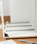 Beefy Heavy Duty Black Iron Table Leg Folding Hinges Pair With Strong Load Bearing Spring Hinges for assembly setup