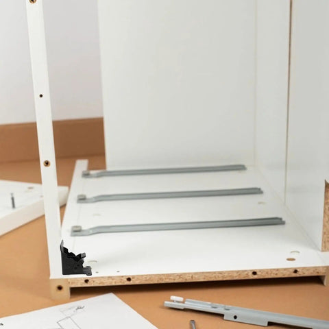 Beefy Heavy Duty Black Iron Table Leg Folding Hinges Pair With Strong Load Bearing Spring Hinges for assembly setup