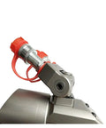 Close-up of the swivel inlet port on Heavy Duty Hydraulic Torque Wrench With One Inch Square Drive And Ten Thousand Psi Rating crafted from aerospace alloy.