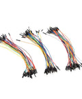 90 colorful wires from 8 Inch DuPont Male And Female Breadboard Jumper Wires Kit 90 Pieces Two Point Five Four Millimeter Pitch For Arduino