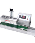 Continuous Induction Bottle Cap Sealer Machine Electromagnetic Seal Seals 20 To 80 Mm Caps 220V durable design LX6000