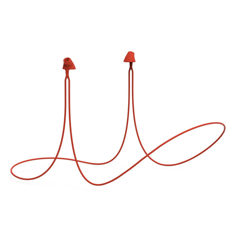 Kids Calmer Ear Plugs Alternative For Daily Noise Relief No Muffling Soft Silicone Reusable Ear Plugs For Sound Sensitivity Red