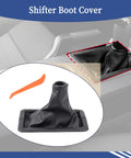 Shifter Boot Cover For Ford Mustang 2005 2009 Manual Transmission Gear Change Lever 8R3Z-7277-AA Replacement shown