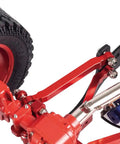 Heavy Duty Metal Chassis Pull Rods Suspension Link Mount Upgrade Kit For 1/16 WPL C14 C24 And 1/12 MN Series RC Cars, close-up