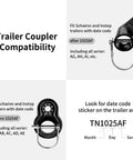 Compatibility chart for Upgraded Bike Trailer Coupler Attachment Angled Elbow For Instep And Schwinn Trailers Universal Bicycle Trailer