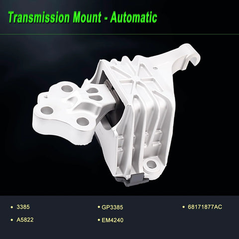 Engine Motor Mount Set For 2013 2014 2015 2016 Dodge Dart 2.0L 2.4L Replacement A5674 A5690 A5822 shown in detail view