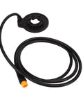 Grippy Anti Slip Dual Hall Sensor E Bike Pedal With High Sensitivity 36V 48V Interface Durable PC Body