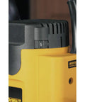 Close-up of the speed setting dial on the Pro Grade Workhorse Two Horsepower Plunge Router With Slick Ten Amp Electronic Variable Speed Motor.
