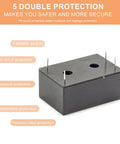 Top Shelf 12V DC Power Supply 2 Watt Slick Compact Industrial Adapter with UL Certified build and Class II isolation.