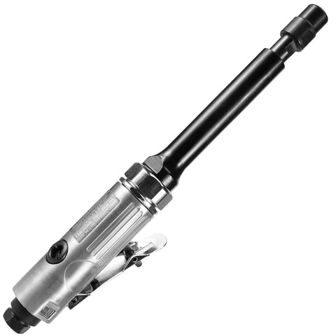 Heavy Duty Rig Ready 5 Inch Extended Air Die Grinder With Rear Exhaust And Dual Collet for deep cavity porting and polishing