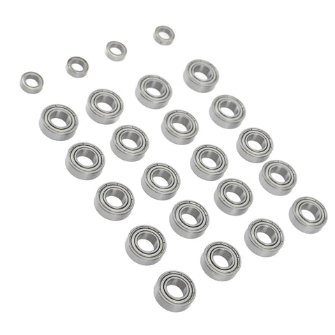 One Eighth Scale RC Ball Bearing Set For Beefed-Up High-Performance Cars Precision Steel Bearings For Smooth Spin And Low Friction