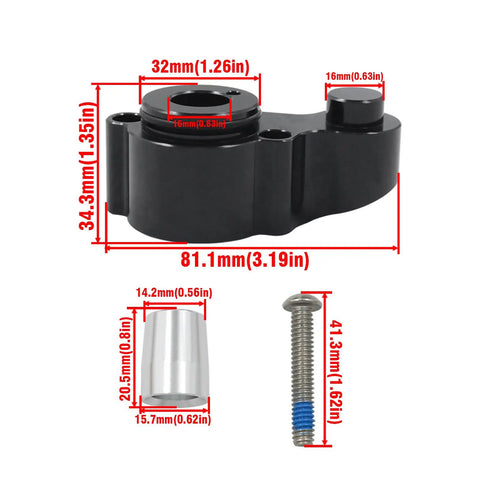 Aluminum Seal Kit And Cylinder Gland Kit For Baystar Compact Cylinders HC4645H HC4647H HC4648H HC4658H NPT Fittings