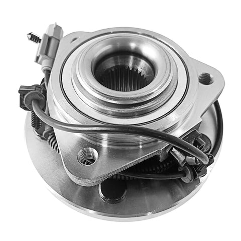Pair Of Front Wheel Hub Bearing Assemblies For 2006-2010 Jeep Commander Grand Cherokee Premium Replacement Built For Smooth Rides Precision Engineered Fitment Easy Install With Both Sides Included Verified For Quick Fit