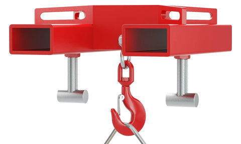 Heavy Duty 50 Inch Manual Implement Lift With 1 Point Lift System And 2 Inch Hitch Receivers for ATV UTV and Tractor detail