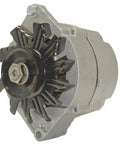 Front view of Remanufactured Automotive Alternator With High-Quality Bearings, Double-Lip Seals, High-Temperature Lubricant,