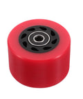 Red 92A Quad Roller Skate Wheels Durable Indoor Outdoor Replacement Anti Slip PU PP Grippy Wheels For Speed Skating And Roller Skate Parts