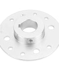 Rock Solid Heavy Duty Rear Sprocket For Go Kart And Drift Trike With One Inch Bore And Quarter Inch Keyway shown from top angle.