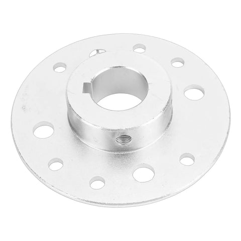 Rock Solid Heavy Duty Rear Sprocket For Go Kart And Drift Trike With One Inch Bore And Quarter Inch Keyway shown from top angle.