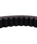 Go Kart Drive Belt 203592A 203592 203592B 203592C Compatible With Comet 30 Series 203589 Manco 5959 Kartco 7628 Replacement Belt For Go Karts Durable For Rugged Go Kart Use, close-up of toothed black belt