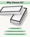 4 Pack Washable True HEPA Filters For Roborock Q5 Pro Plus Q7 Max Q8 Max And Plus Series Robotic Vacuums Replacement Parts With Easy Clean High Efficiency Filtration, two filters