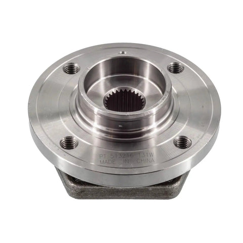 Volvo Front Hub Bearing Assembly For 1993 Volvo 850 4 Lug Without ABS Bolt On Direct Fit 513216, 26 Spline Ball Bearing, Top View