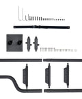 42 Inch Foldable Tailgate Ladder For Pickup Trucks Universal Fit Easy Access Built Tough Heavy Duty Aluminum Step Supports Up To 600 Lbs Works With Most Trucks Tailgate Width 51 Inches Or Wider And Ground Clearance Under 42 Inches. hardware kit with aluminum ladder parts and mounting bolts