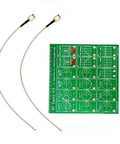 Filter Attenuator for RF Demo Kit and NanoVNA RF Tester Board Attenuator Module with two RF cables visible